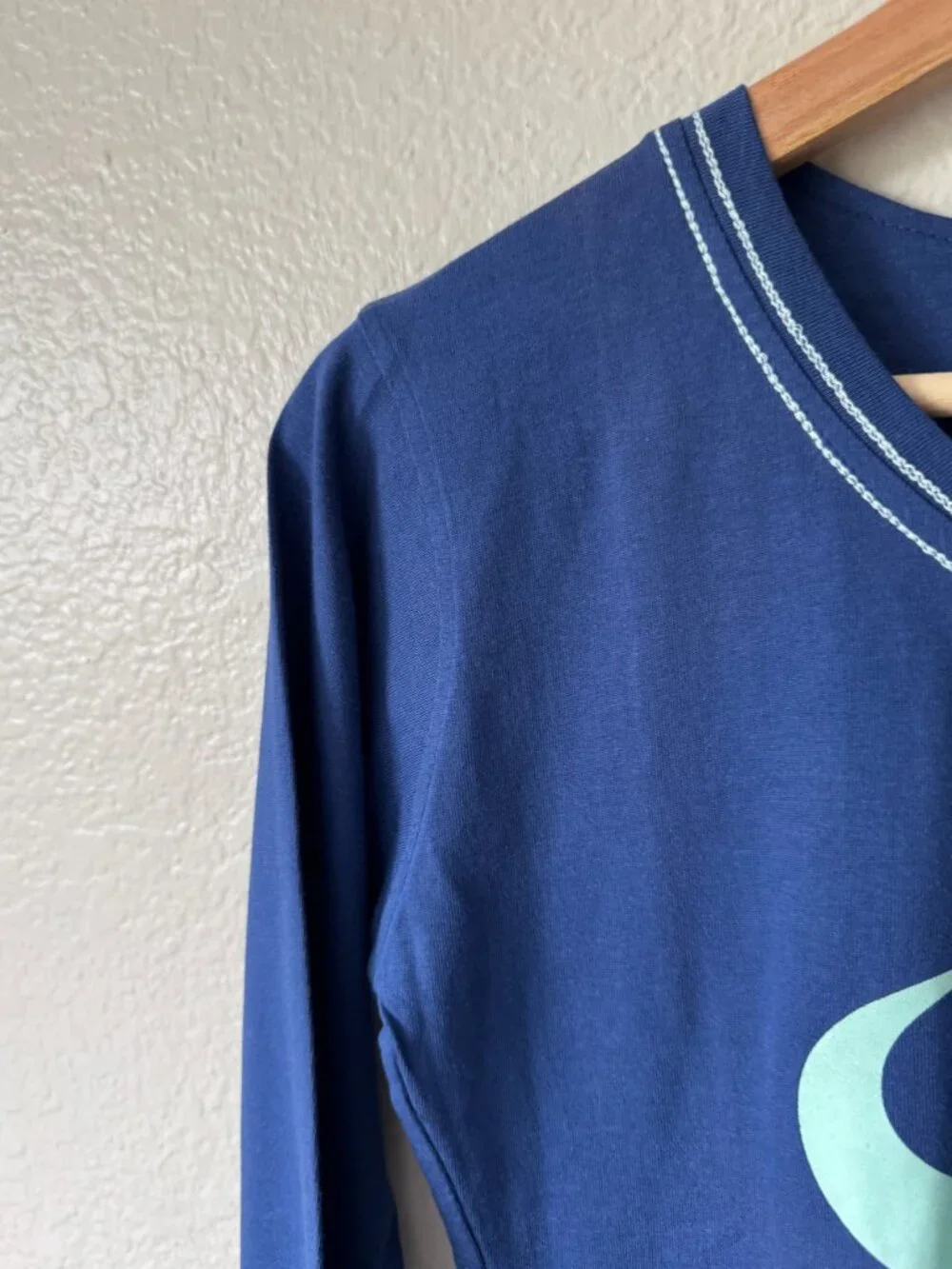 Good Night Tee Shirt Sleep Shirt Sz XS Fitted 3/4 Sleeve Graphic Round Neck EUC